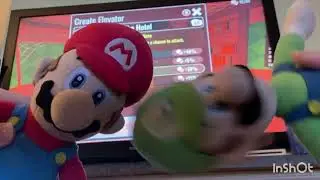 Mario and Luigi plays Roblox Doors but something paranormal happens 2