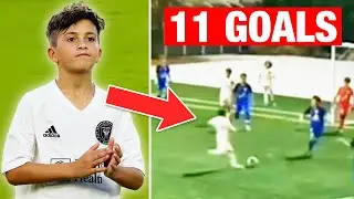 Thiago Messi Scores 11 Goals in one Match 😱