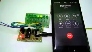 DTMF decoder MT8870 Output Testing.