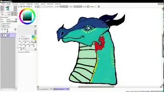 the most glories Glory Wings Of Fire speedpaint (pt2)