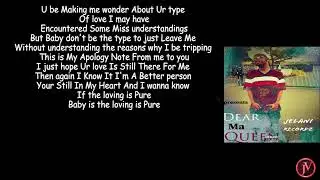 Jelani - Dear MaQueen - LYRICS