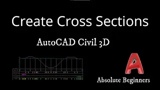 How to Draw Cross Sectional Profiles on AutoCAD Civil 3D - No Need for plugins/Extra Software