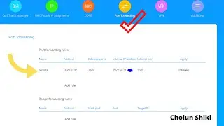 Port Forwarding on Xiaomi MI Any Kinds of Router | 3C,4C | CHOLUN SHIKI