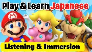 Learn Easy Japanese with Gaming: Super Mario RPG 🌟Listening & Immersion #12