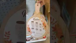 New Large Wall Fall Signs At Dollar Tree  #dollartree #shortsvideo #shorts #falldecor