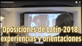 Foro SEEC-Madrid - oposiciones de Latín 2018