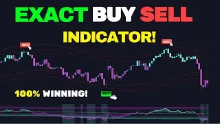 NEW Best PROFITABLE Buy Sell Indicator TradingView! Exact Buy Sell Tradingview Indicator