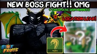 Blox Fruits Update New Boss Fight and New Chromatic Skins Winners!
