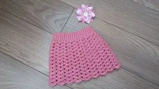 Crochet skirt for 6-9 months