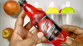 ASMR Making Juice ice candy with Charged Berry Bolt Energy Drink  #asmr  #Icecandy