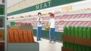 Tsurune Grocery Store Discounted Meat Scene