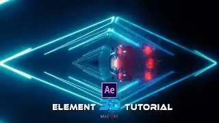 Infinite Loopable Tunnel II After Effects II Element 3D Tutorial