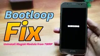 Bootloop Fix: Uninstall Magisk Module from TWRP directly