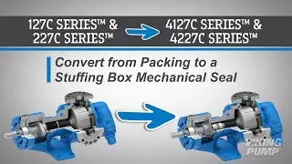 Convert Pump from Packing to a Mechanical Seal with the U-Plus™ Bracket
