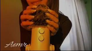 ASMR RELAXING MICROPHONE SCRATCHING FOR ONE HOUR 😴😴