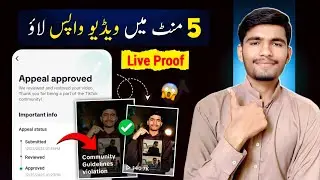 Tiktok Community Guidelines Violation Problem | Community Guideline Violation On TikTok