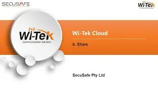 6  Wi Tek Cloud   Share