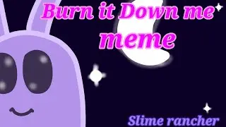 Burn it Down me meme/Slime Rancher/flipaclip