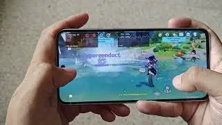 Samsung Galaxy A56 5G Genshin Impact gameplay: Fluctuate