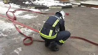 Бельцкие спасатели отработали сценарий пожара в психбольнице - 28 марта 2018 год