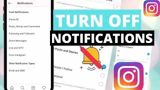 How to turn off notifications on instagram easily