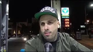 🍭  Me encontré a Nicky Jam echando gasolina a su lujoso auto, mira su reacción y lo que me contó