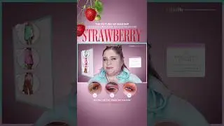 The Future of Makeup 🍓 [VR Makeup Application and Customizations] #asmr #shorts #strawberrymakeup