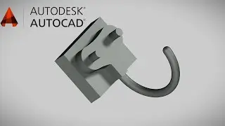 Practice design 13 | AutoCAD exercise | Draw 3d objects on AutoCAD | Learn AutoCAD