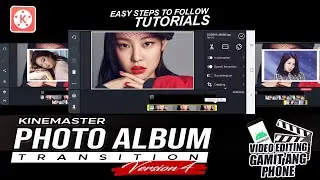 KINEMASTER PHOTO ALBUM TRANSITION | VERSION 4 | BLACKPINK JENNIE