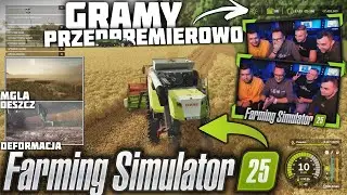 Farming Simulator 25 [FS25] GRAMY PRZEDPREMIEROWO [1/4] 🚨 *GAMEPLAY* Pierwsze Wrażenia 😍 MafiaSolec