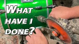 I Drilled a Hole in My Vintage Drum