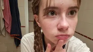 After shower night skincare  routine, GUWM, hair care, back to school