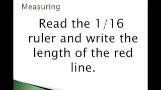 Learn Basic Measuring Skills