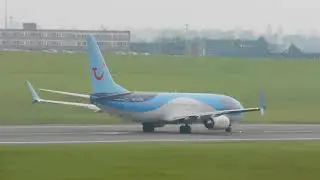 ABORTED TAKE OFF AT BHX RESULTING IN CLOSE CALL LANDING!