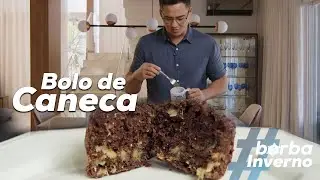 Bolo de Caneca FIT com Banana e Cacau #borbainverno com @carolborba - Rafael Aismoto