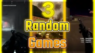 Playing 3 Random FPS GAMES on ROBLOX | Owastil