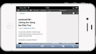 podcast136.mov Vectorworks training on your iPhone