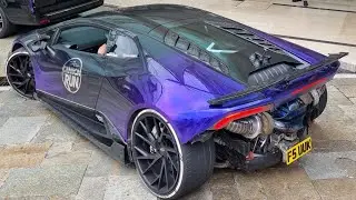 1100HP Lamborghini Huracan TWIN TURBO in Monaco - Start Up & Exhaust Sounds!