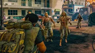 BLACK OPS 6 ZOMBIES: LIBERTY FALLS 3RD PERSON GAMEPLAY! (NO COMMENTARY)