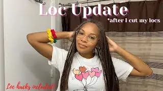 Loc Update After Cutting Them | Fresh Retwist
