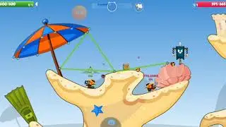 КРУТЫЕ БОИ В 1 ПЕРСА НА СТАВКЕ 15 \ WORMIX MOBILE _ NEW 2020