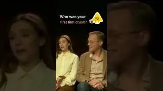Elizabeth Olsen & Paul Bettany talking about their first film crush tiktok charmingolsen