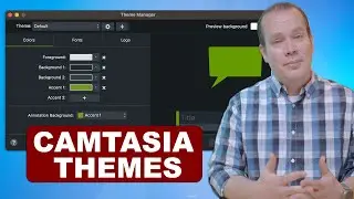 Set a Company Brand in Camtasia 2023 Themes