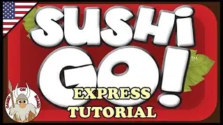 How to play Sushi Go! | Express Tutorial (ENGLISH) | Board Game | Games On Board