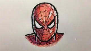 Süper Kolay Örümcek Adam Çizimi 🕸🕷nasıl spiderman çizilir? ⚡️🕸Kolay çizimler çizim dünyası