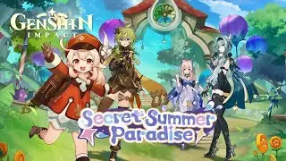 Secret Summer Paradise | Version 3.8 Trailer | Genshin Impact [JP Dub - EN Sub]