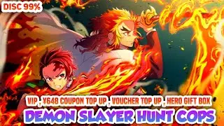 Demon Slayer Hunt Cops IDLE P-SERVER - VIP , Coupon ¥648 Top Up , Voucher Top Up , Hero Gift Box