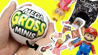 Gross Miniature Items with The Super Mario Bros Movie Peach, Luigi, Bowser