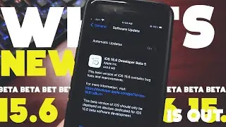 iOS 15.6 Beta 5 is OUT !