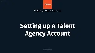 yup.gg: Setting up a Talent Agency Account for ABS CBN